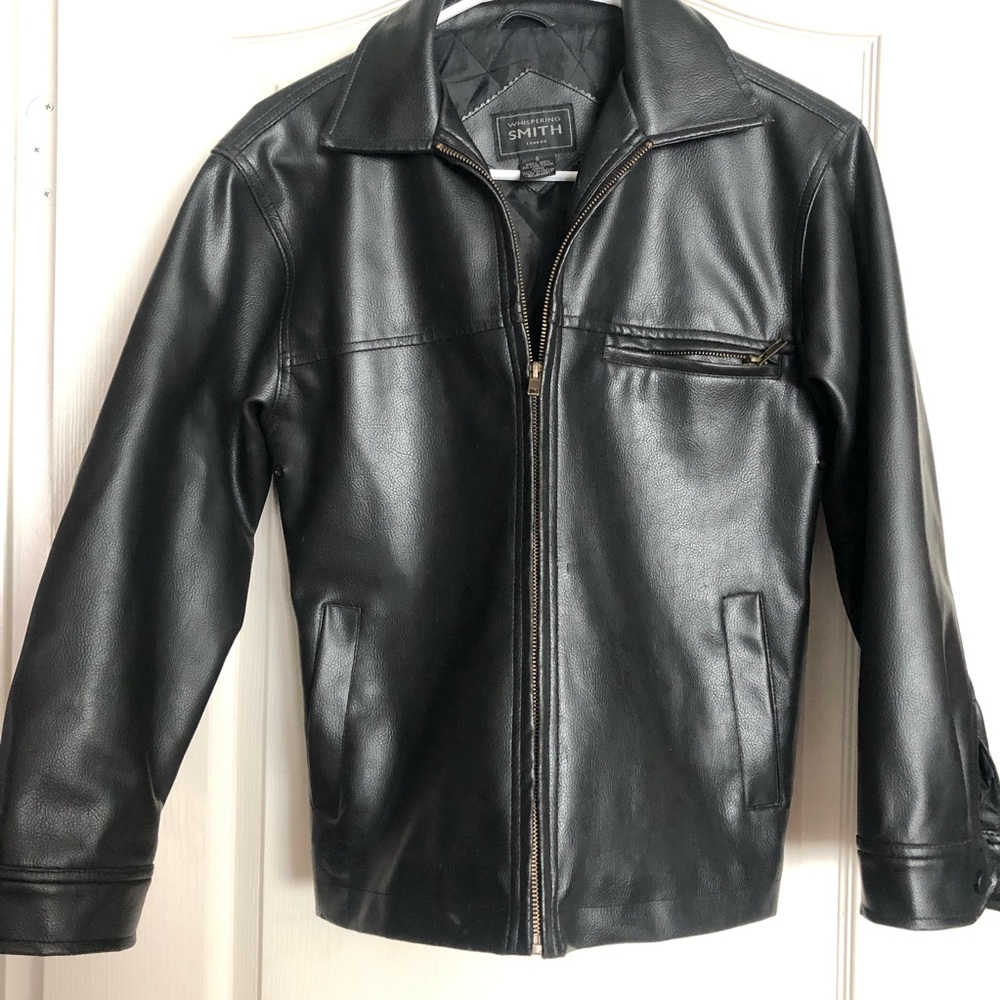 Leather jacket